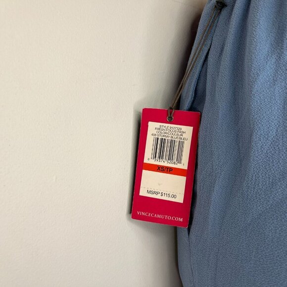 VINCE CAMUTO Women's Stormy Blue Fresh Focus Pants - Size XS - NWT $115 - Picture 6 of 6